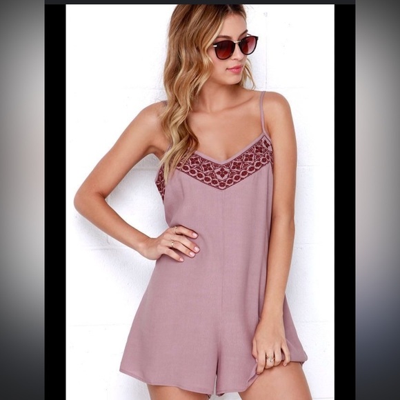 Nectar clothing purple romper size Small - Picture 1 of 6